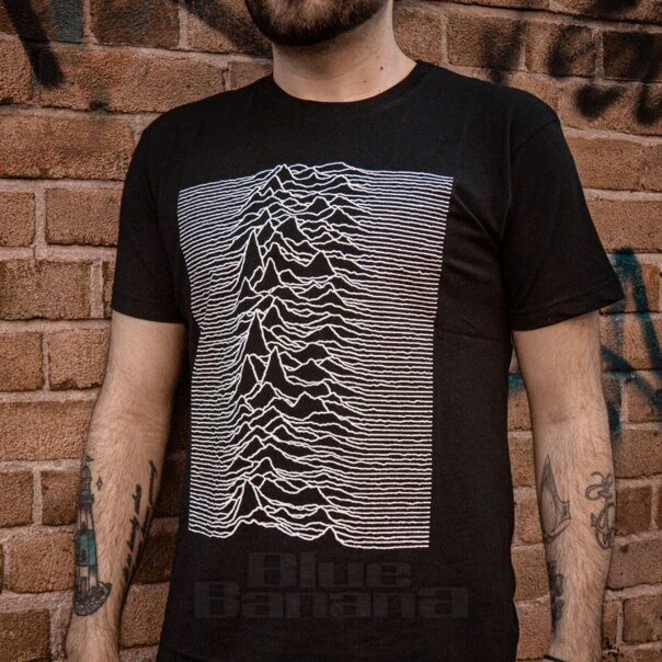 Official Joy Division Unknown Pleasures T Shirt (Black) 3 Official Joy Division Unknown Pleasures T Shirt (Black) - Image 3